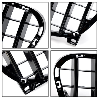 2013-2017 Mercedes Benz GLA-Class W156 X156 GLA200/220/250/GLA45 Front Bumper Grill Black GT Style Grille