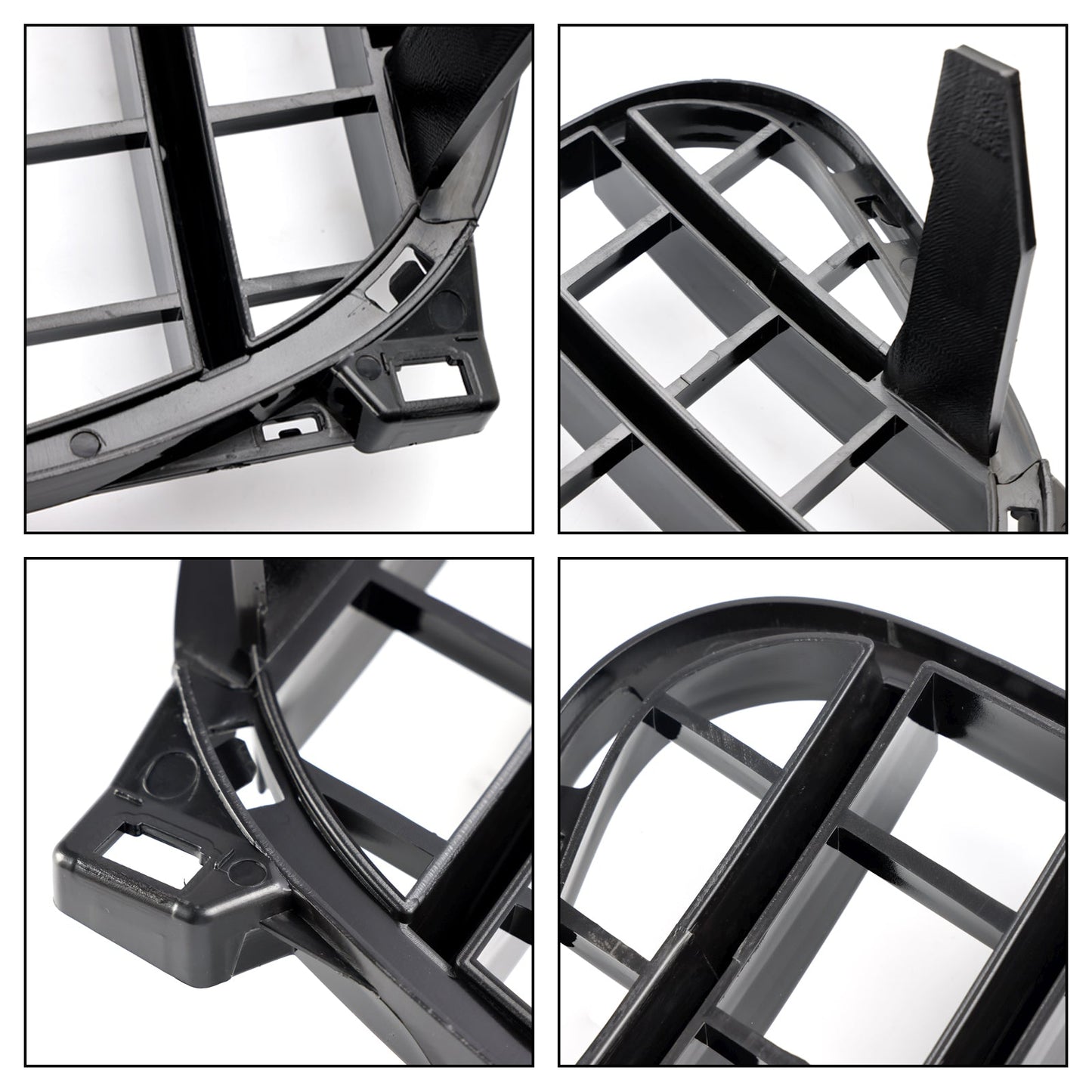 2013-2017 Mercedes Benz GLA-Class W156 X156 GLA200/220/250/GLA45 Front Bumper Grill Black GT Style Grille