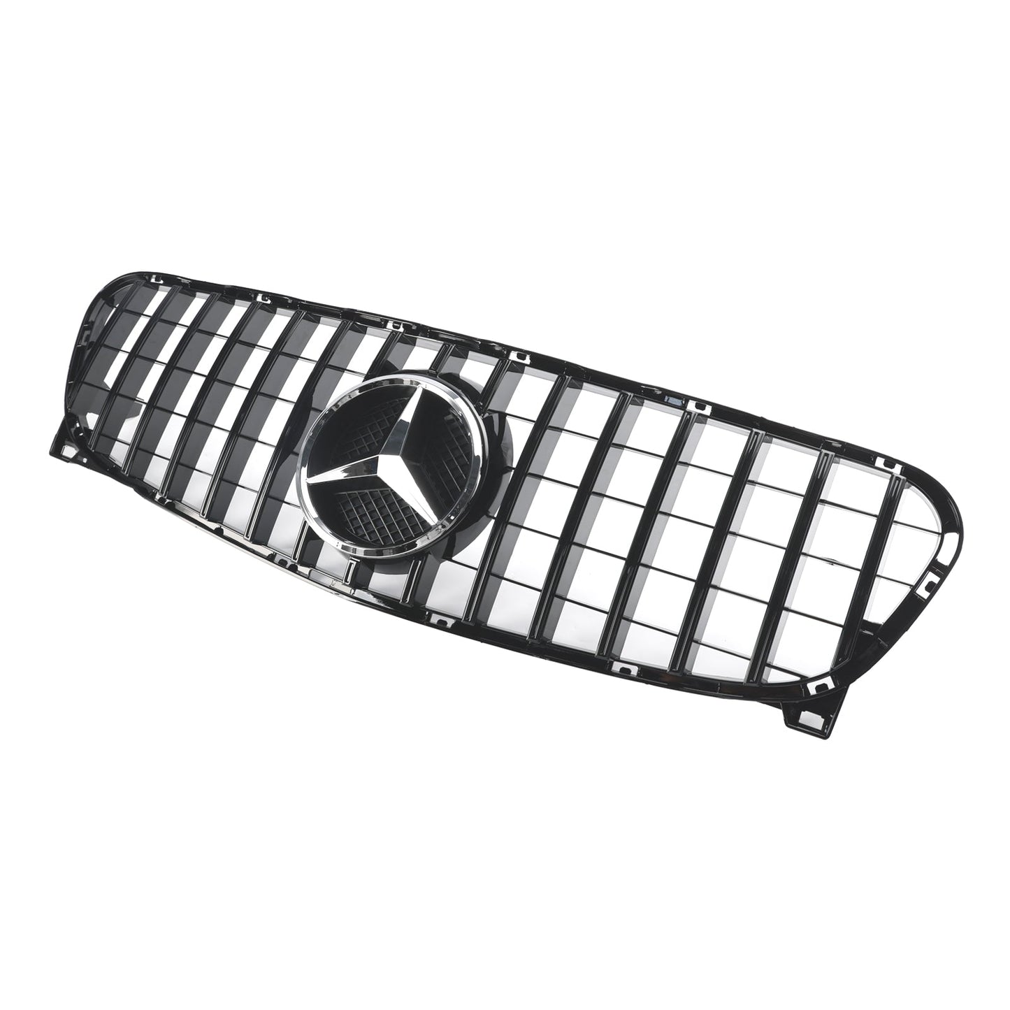 2013-2017 Mercedes Benz GLA-Class W156 X156 GLA200/220/250/GLA45 Front Bumper Grill Black GT Style Grille