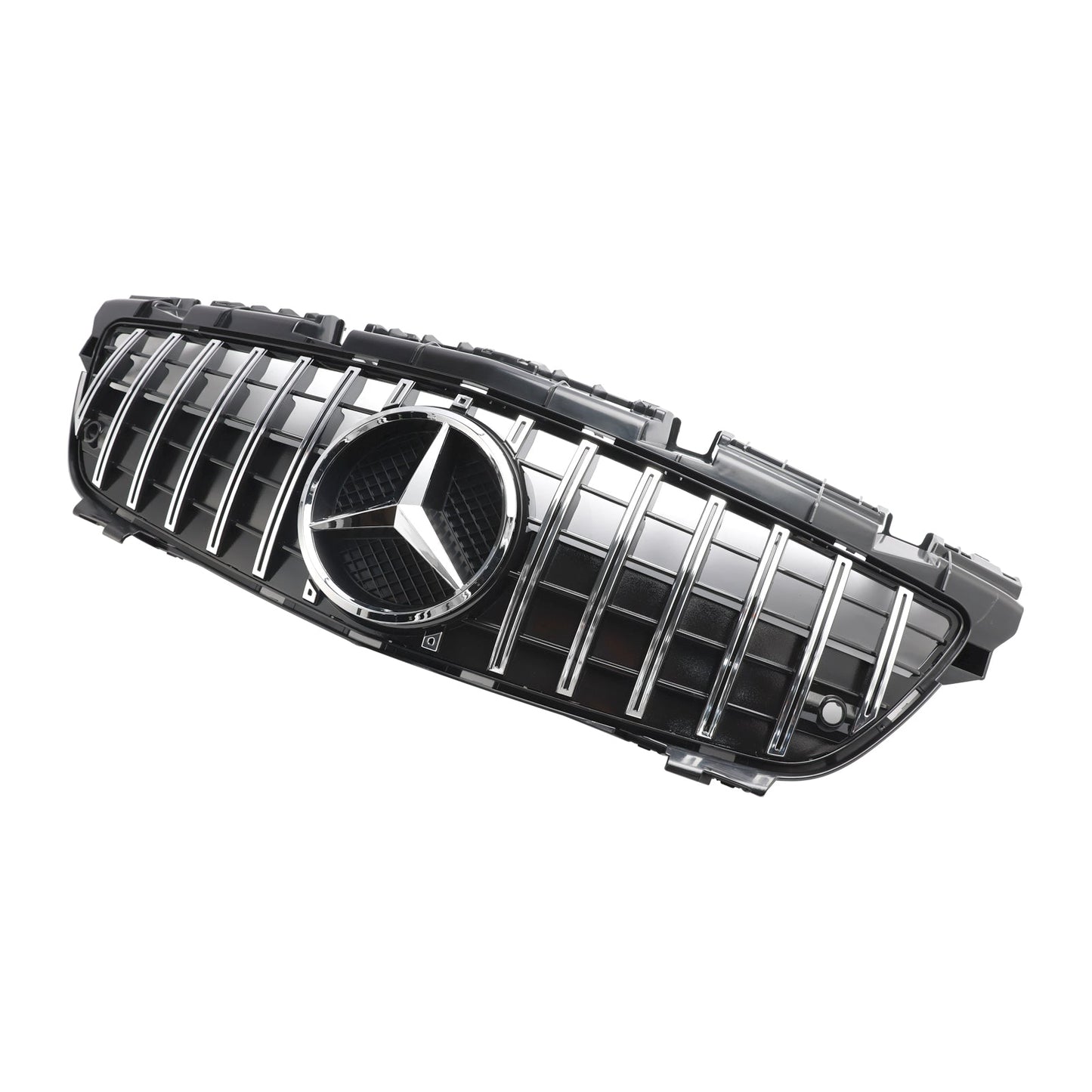 2011-2016 Mercedes Benz SLK-Class R172 SLK200/250/350/SLK55 AMG Front Bumper Grill Chrome GT Style Grille
