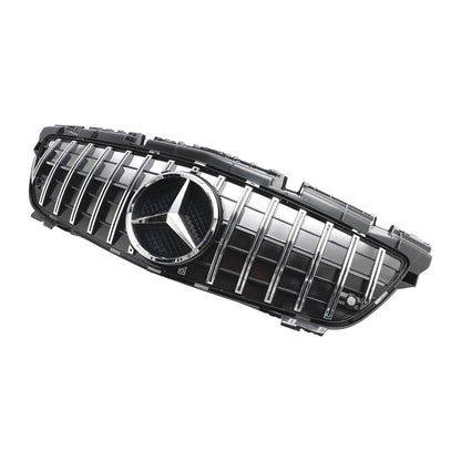 2011-2016 Mercedes Benz SLK-Class R172 SLK200/250/350/SLK55 AMG Front Bumper Grill Chrome GT Style Grille