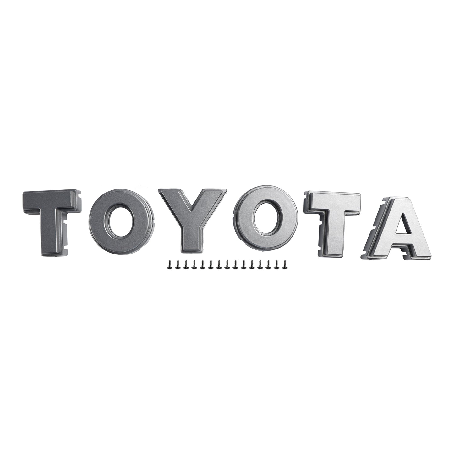 TRD PRO Style | Toyota Tundra | Matte Black | Front Bumper Grille | 2006-2009 | Honeycomb Mesh Grill + LED Light + Letter