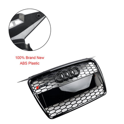 2004-2008 Audi A3 / S3 8P RS3 Style Honeycomb Grille Glossy Black Front Bumper Grill