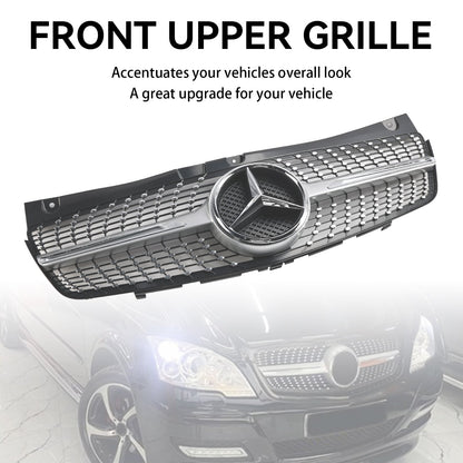 2011-2014 Mercedes-Benz V-Class Viano W639 Front Bumper Grill Diamond Replacement Grille