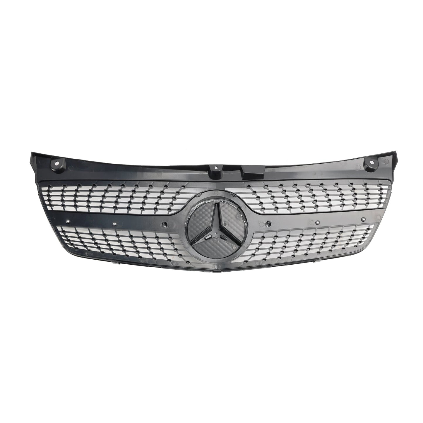 2011-2014 Mercedes-Benz V-Class Viano W639 Front Bumper Grill Diamond Replacement Grille