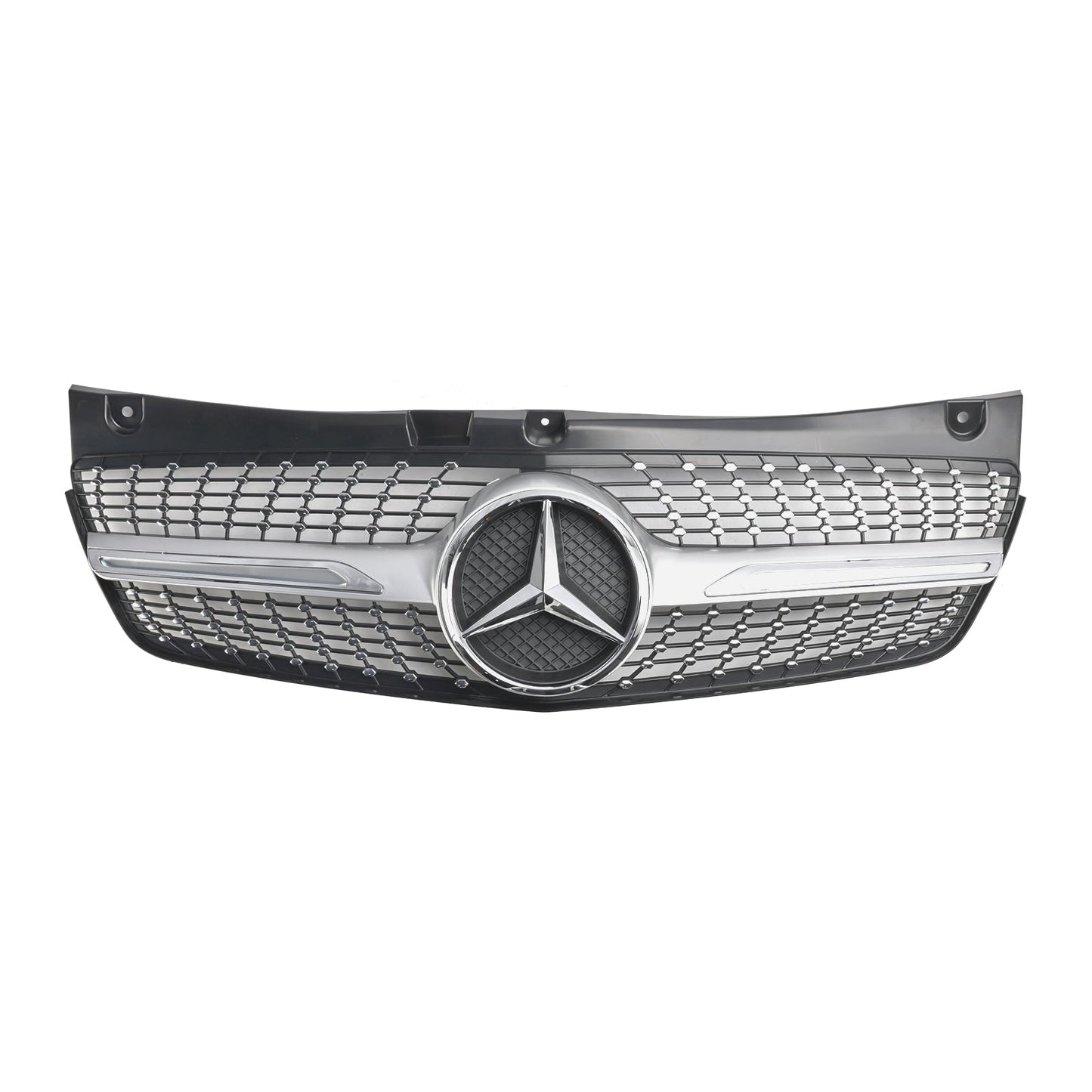 2011-2014 Mercedes-Benz V-Class Viano W639 Front Bumper Grill Diamond Replacement Grille