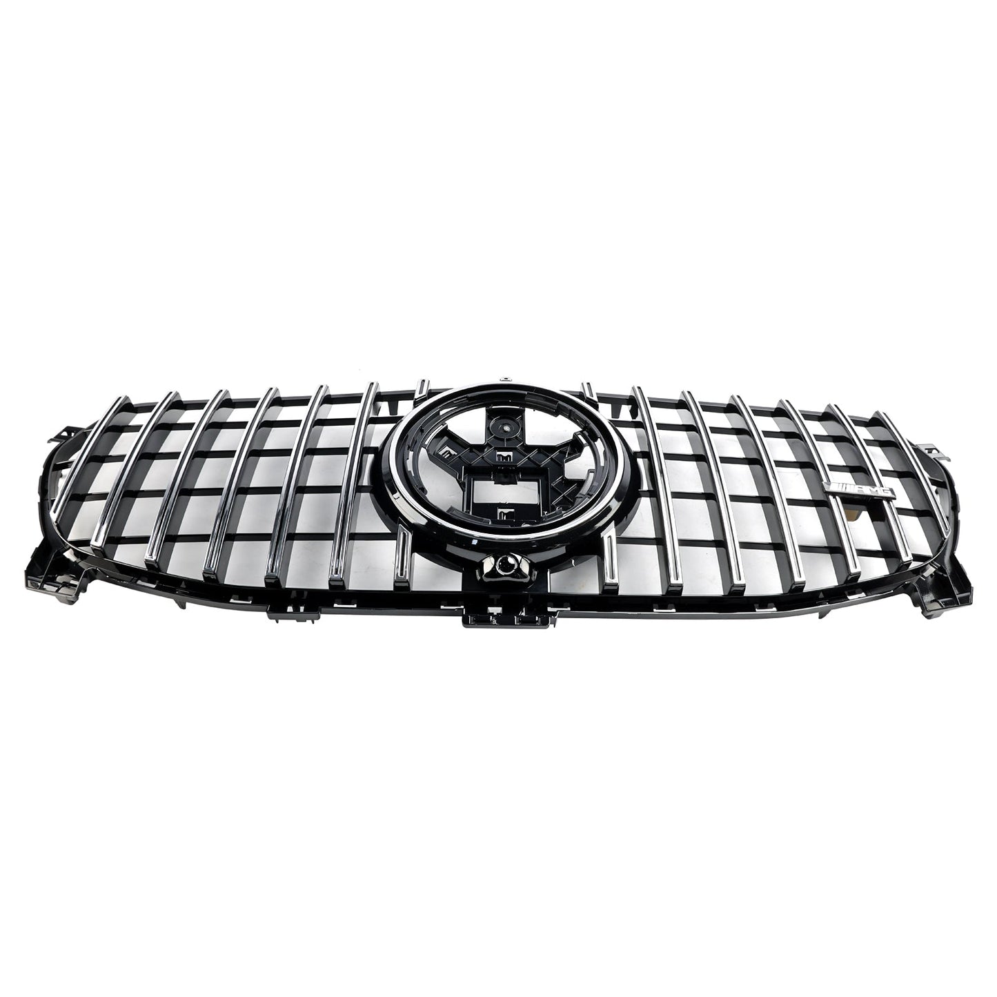 2020-2022 Mercedes-Benz GLE-Class W167 GLE350/450/400d Standard Front Bumper Grille Glossy Black Grill