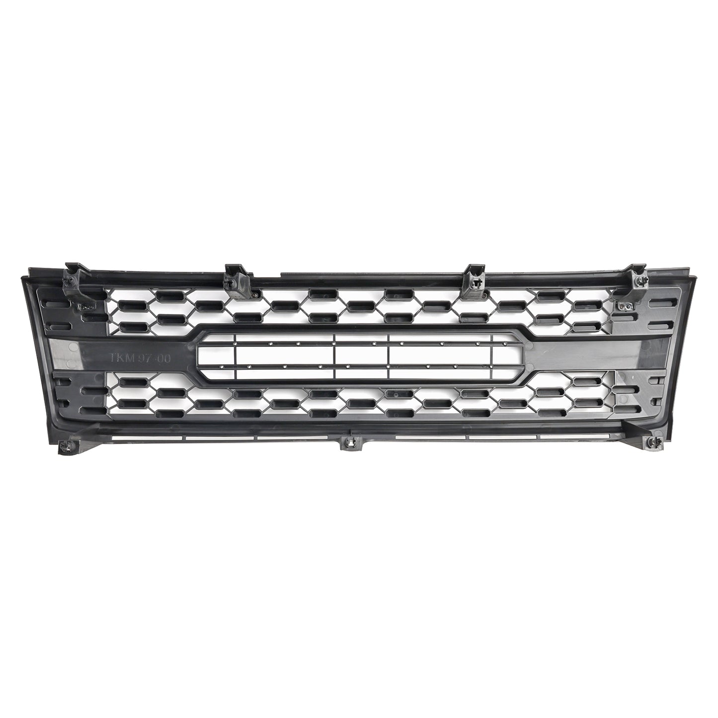 1997-2000 Toyota Tacoma Honeycomb Front Bumper Grill TRD PRO Style Black Grille W/ LED Light