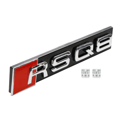 2019-2023 Audi Q8 SQ8 RSQ8 Style Front Honeycomb Mesh Grill Gloss Black Grille