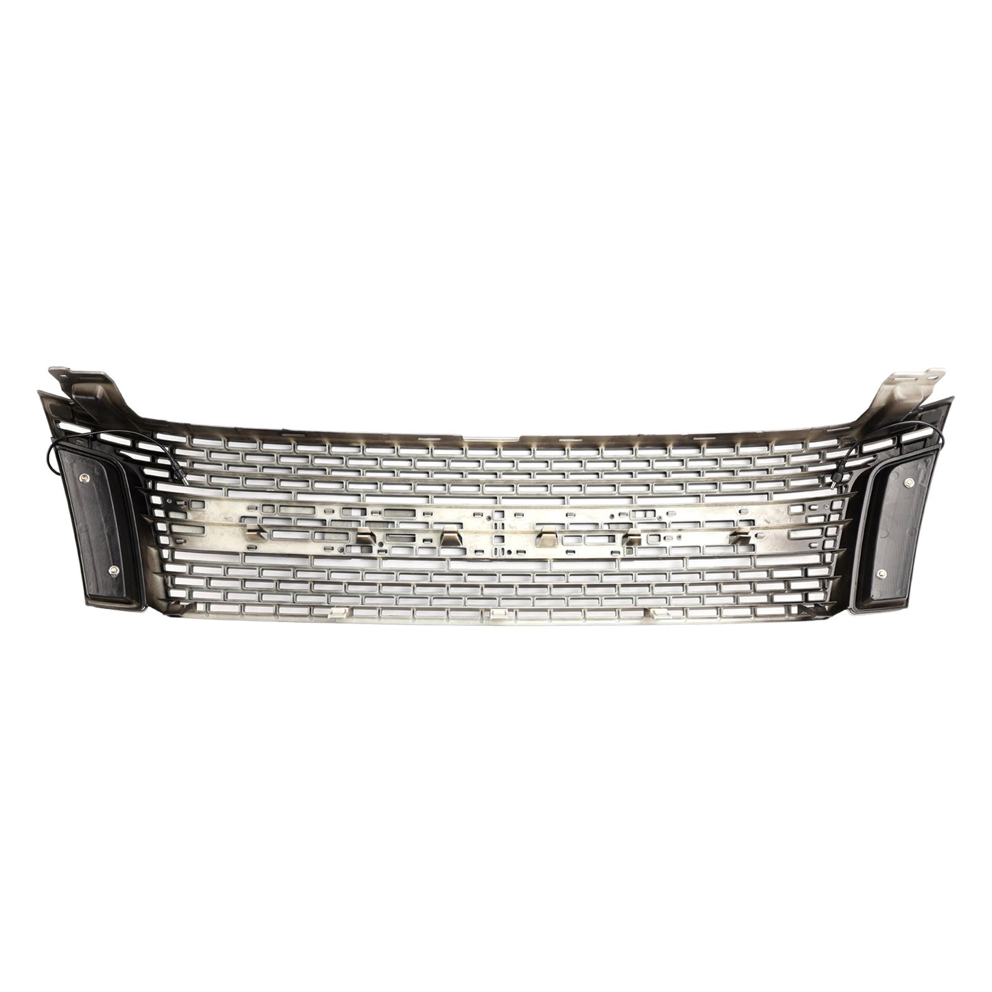 2012 2013 2014 2015 Raptor Style Ford Ranger T6 PX1 Matte Black Front Grill Air Intake Radiator Grille With LED Light