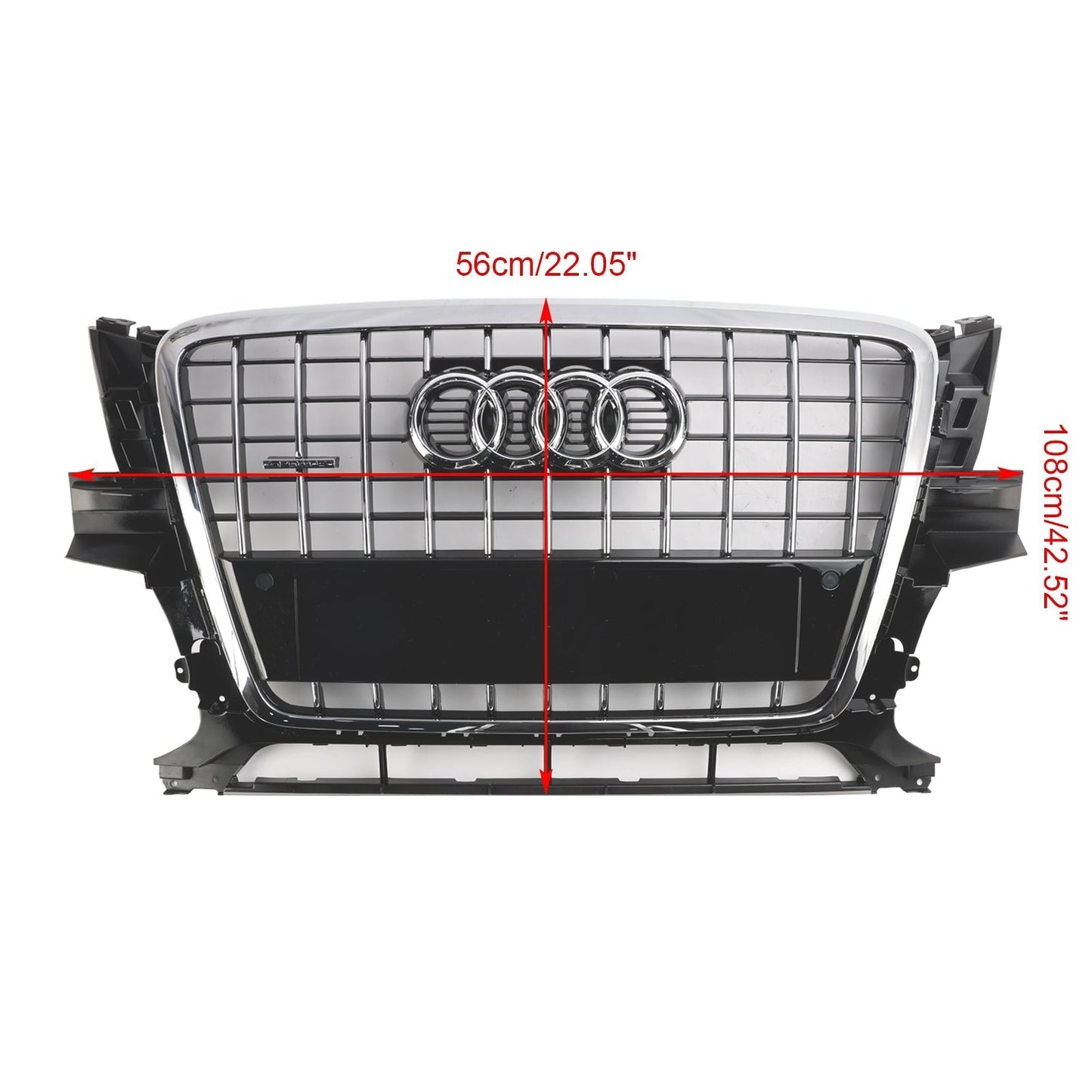2009-2012 Audi Q5 SQ5 Chrome 8R0853651PT94 Front Bumper Grill Grille