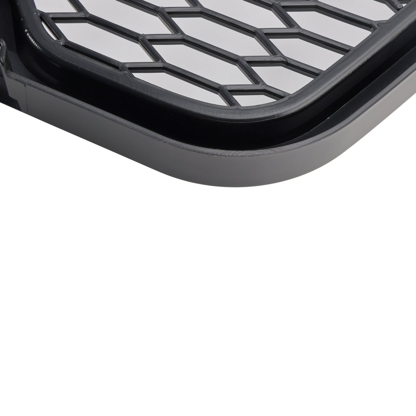 2003-2007 Ford E150 E250 E350 Grill Front Bumper Matte Black Replacement Grille W/ LED Light