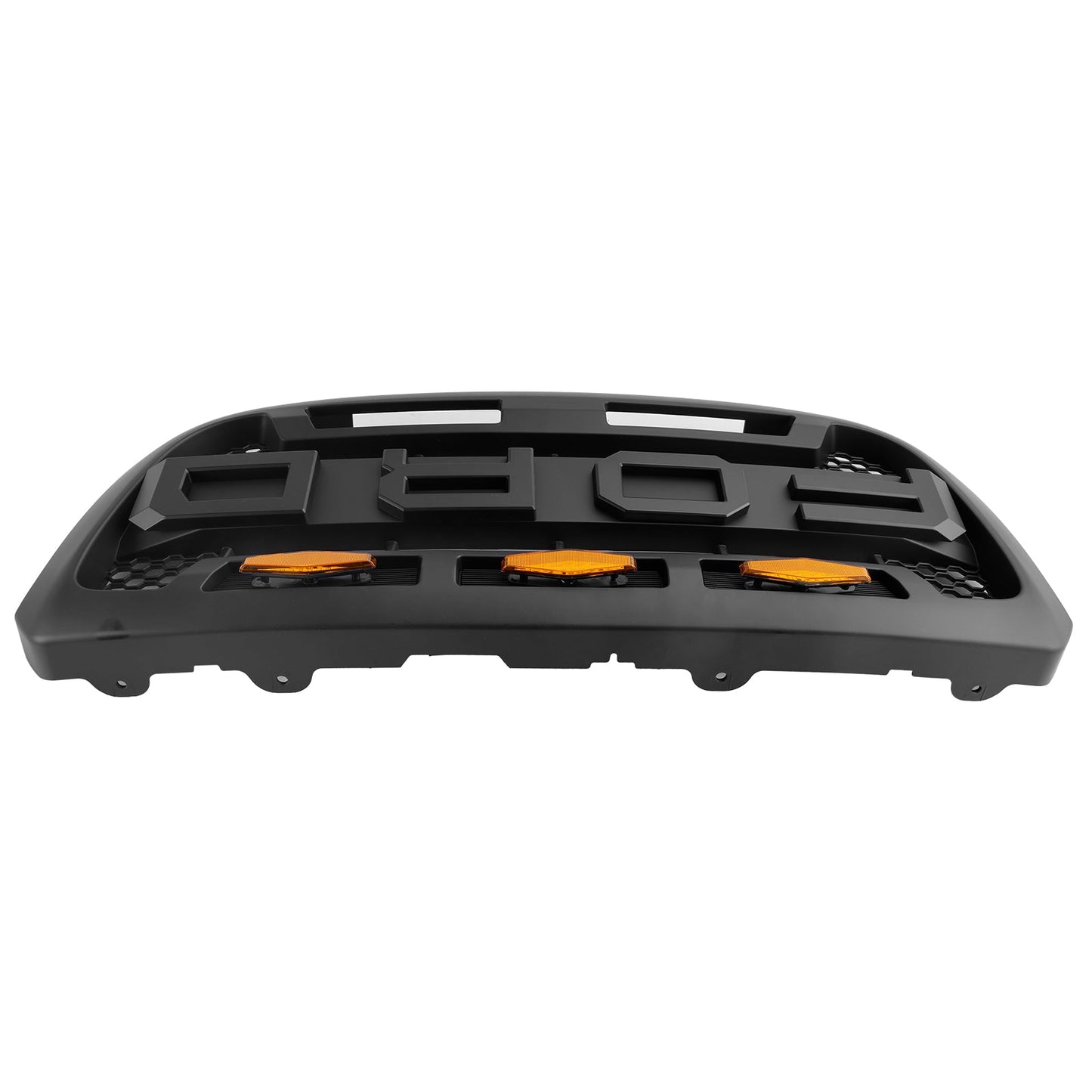 2004-2011 Ford Ranger Raptor Style Grill Front Bumper Matte Black Grille W/ LED Light