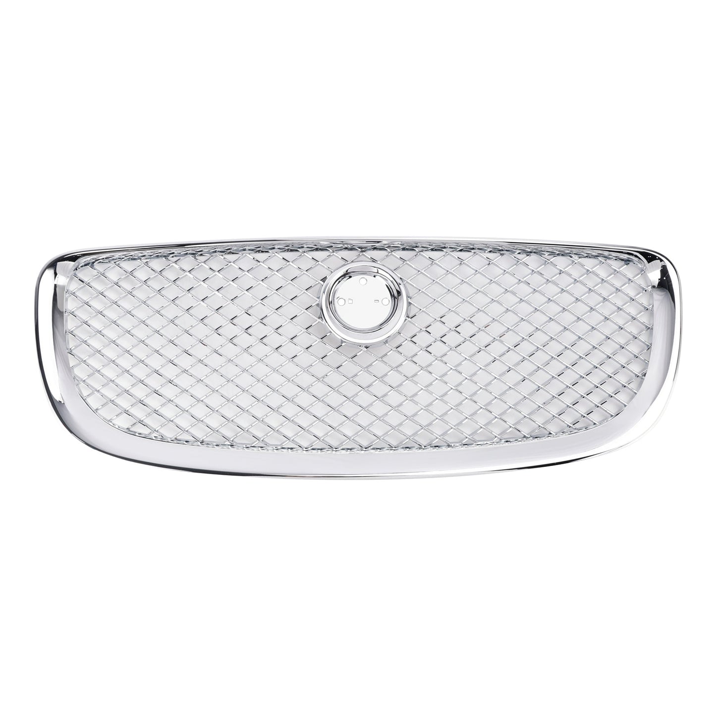 Jaguar XJ Front Bumper Grill 2010 2011 2012 2013 2014 2015 Air Intake Radiator Mesh Chrome / Black Grille