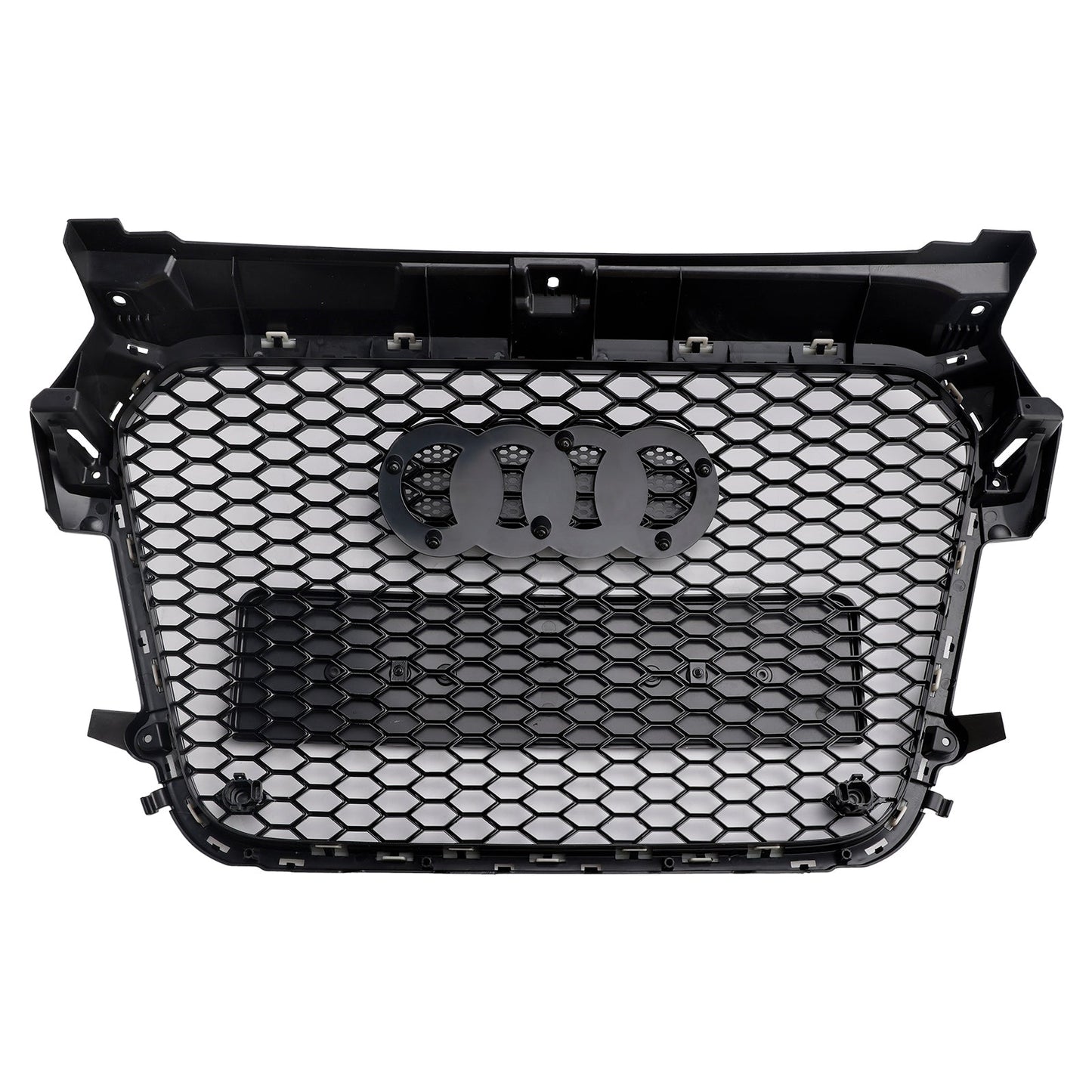 2010 2012 2013 2014 2015 Audi A1 / A1 Sline RS Honeycomb Grille Front Grille Air Intake Radiator Black Hex Mesh Grill