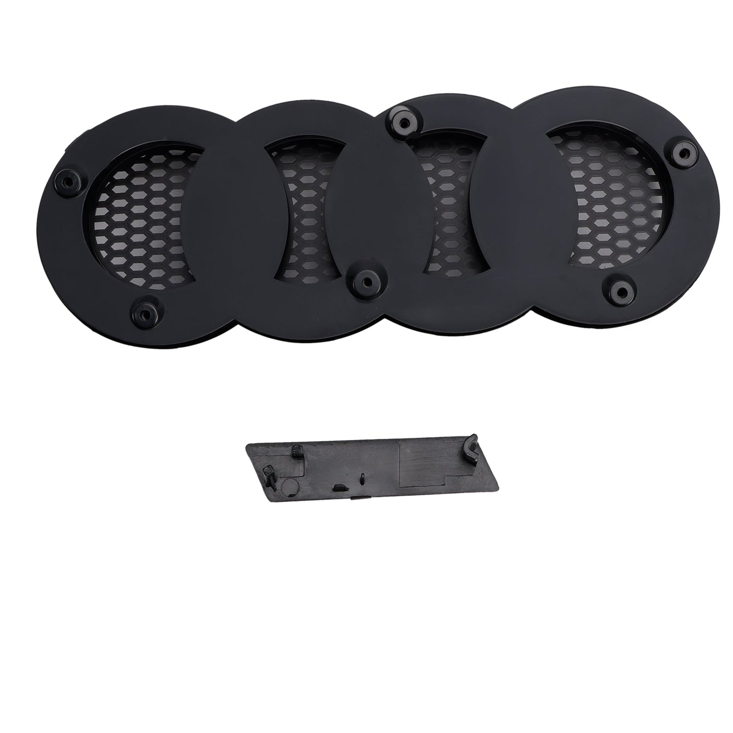 2010 2012 2013 2014 2015 Audi A1 / A1 Sline RS Honeycomb Grille Front Grille Air Intake Radiator Black Hex Mesh Grill