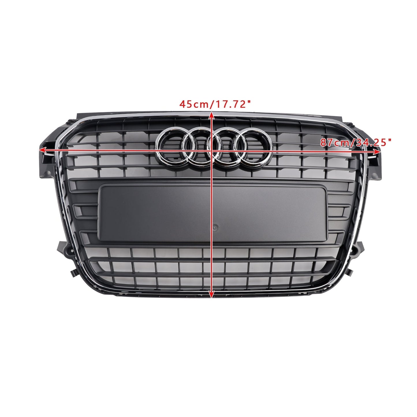 2010-2014 Audi A1 S-Line MK1 Chrome 8X0853651 Front Bumper Grill Grille