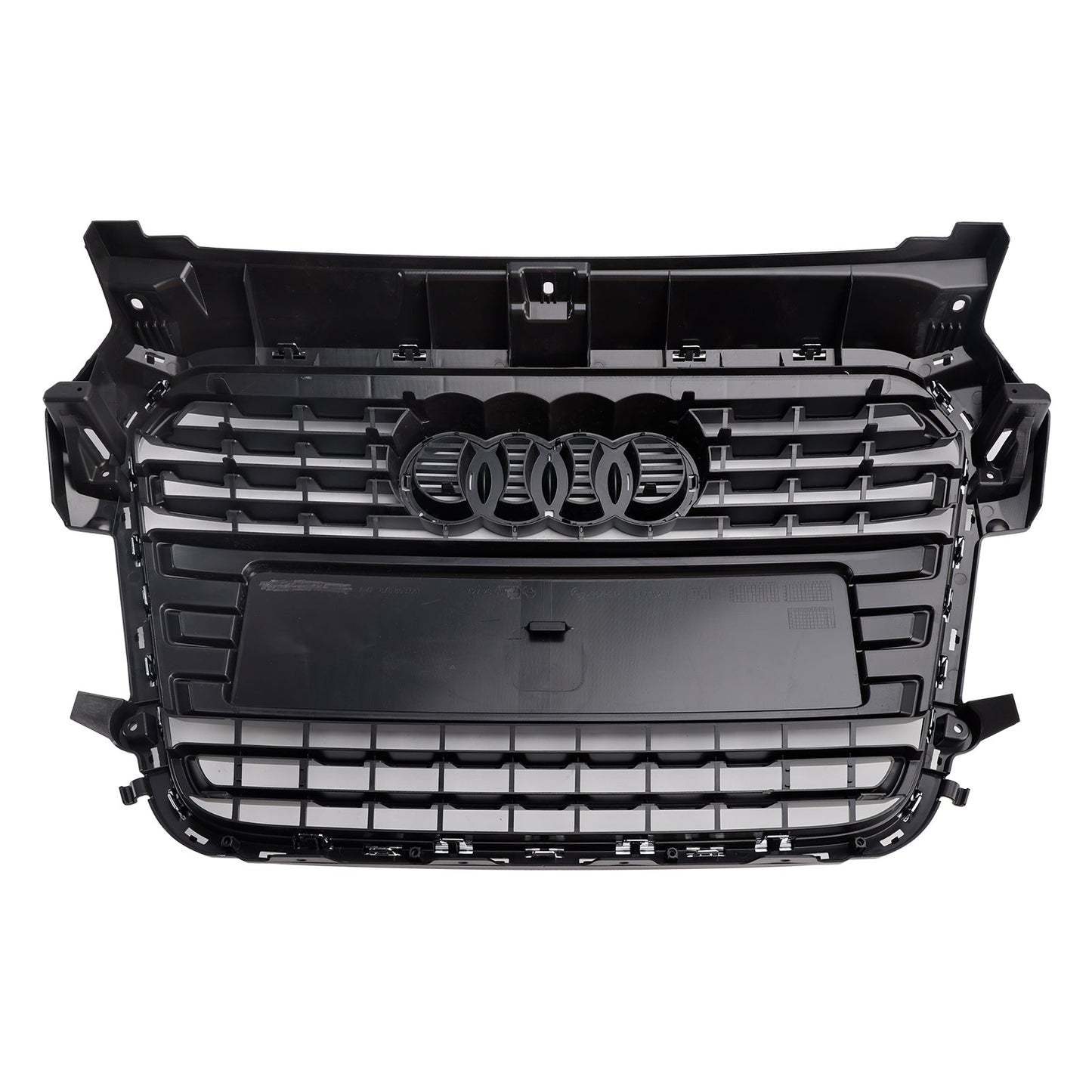 2010-2015 Audi A1 / A1 S-Line Replacement Slat Grill Front Bumper Chrome Grille