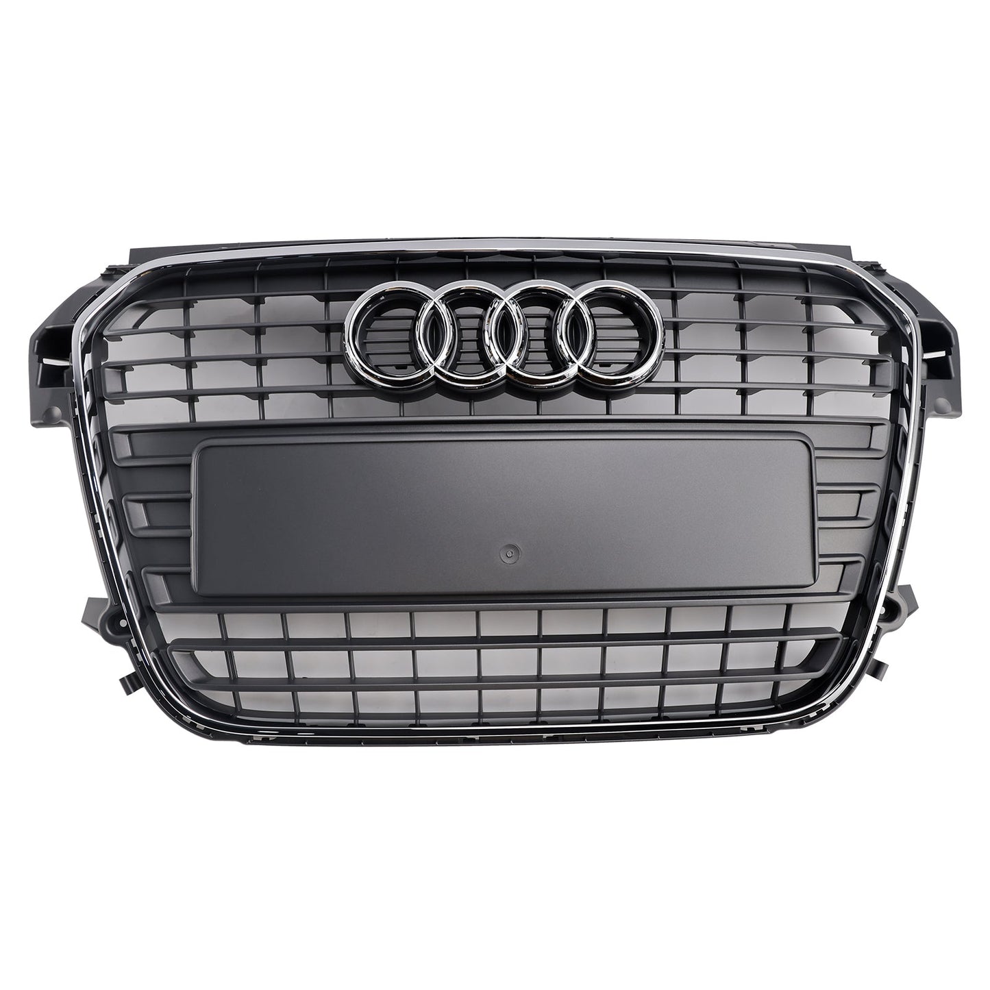 2010-2015 Audi A1 / A1 S-Line Grille Front Bumper Replacement Chrome Mesh Slat Grill