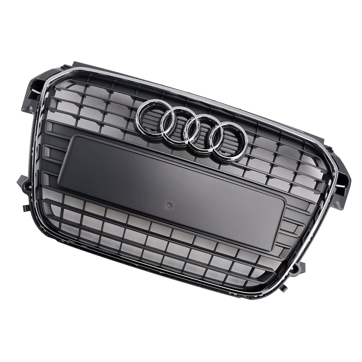 2010-2015 Audi A1 / A1 S-Line Replacement Slat Grill Front Bumper Chrome Grille