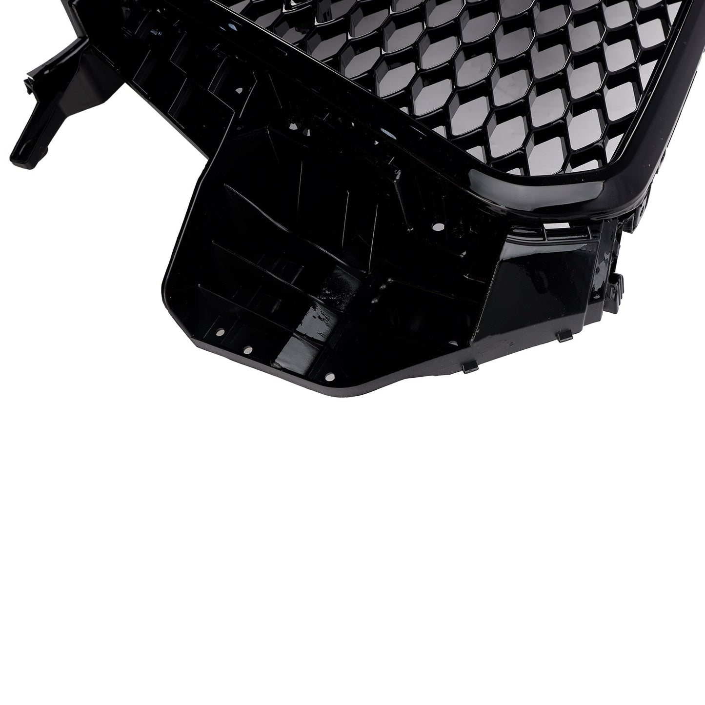 2011-2015 Audi Q3 RSQ3 Style Gloss Black 5060531048501 Front Honeycomb Mesh Grille