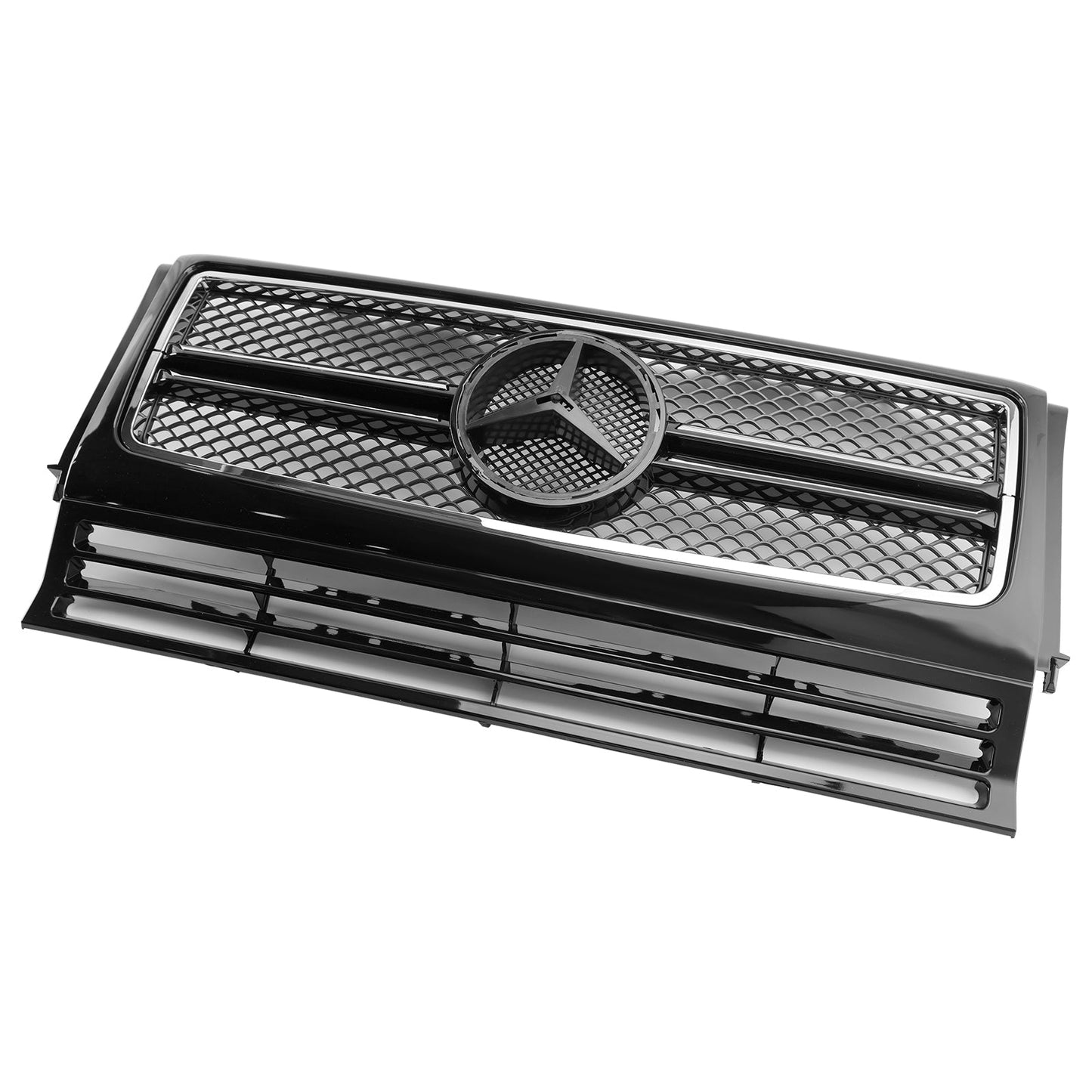 1990-2018 Mercedes Benz G-Class W463 Chrome Black Front Bumper Grill Grille