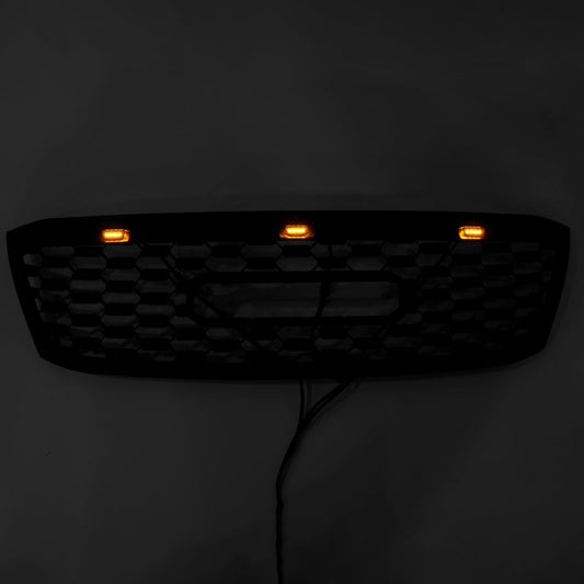 Toyota Hilux N70 Honeycomb Grill 2005-2011 Air Intake Radiator Bumper Front Matte Black Grille