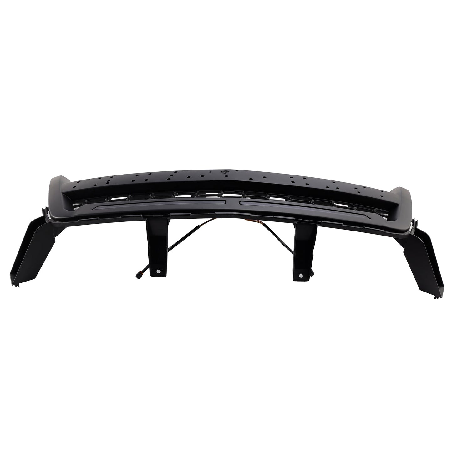 2016-2020 Chevrolet Colorado Matte Black Front Grill Upper Bumper Honeycomb Grille With LED Light