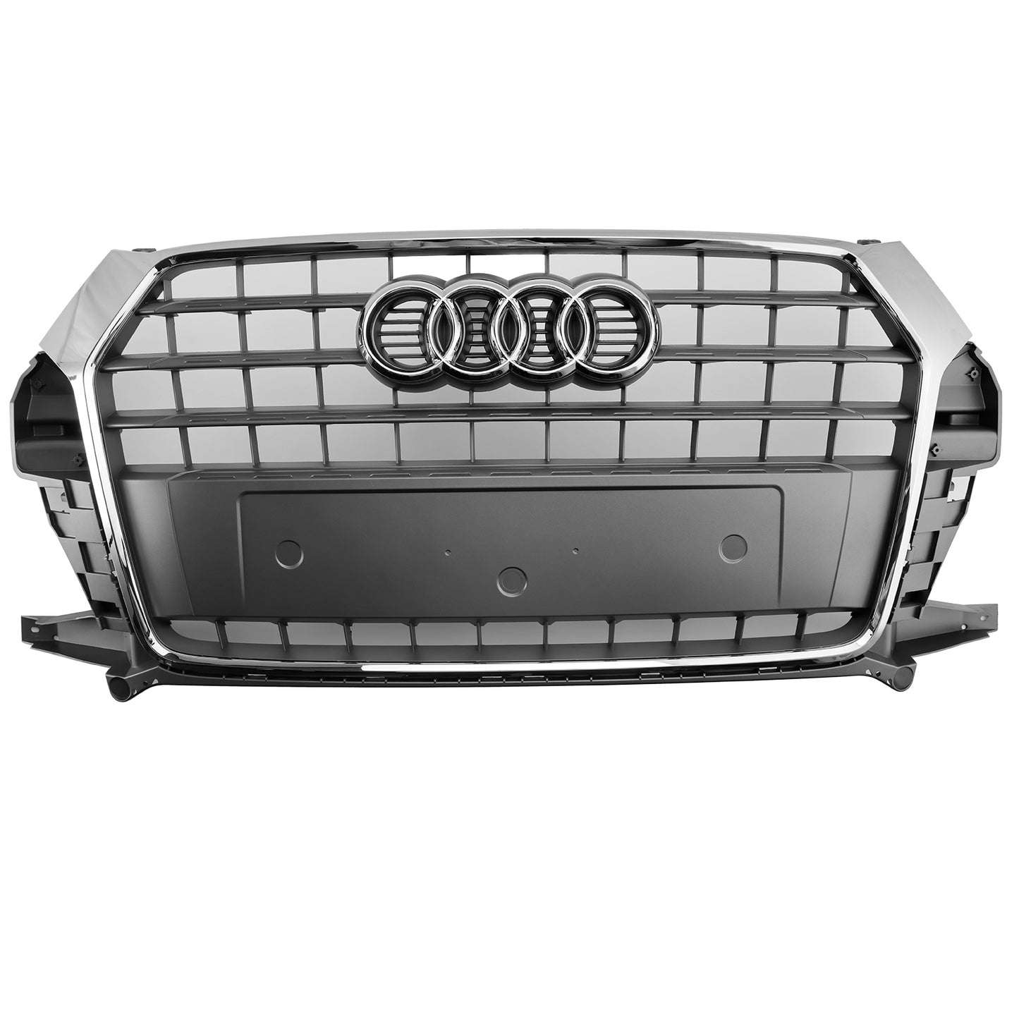 2016-2018 Audi Q3 8U Facelift Chrome Front Bumper Grill Grille 8U0853653M