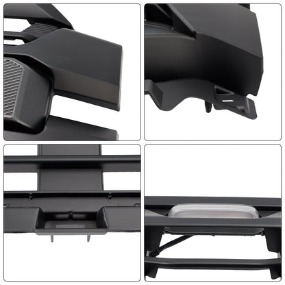 2024-2026 Ford F150 Lariat / King Ranch / Platinum Raptor Style Grille Front Bumper Black Grille W/ LED