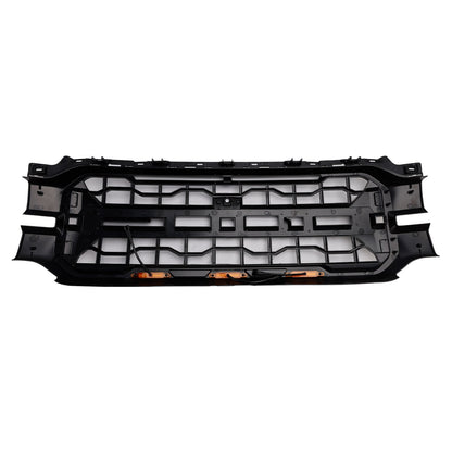 2024-2026 Ford F150 Lariat / King Ranch / Platinum Raptor Style Grille Front Bumper Black Grille W/ LED