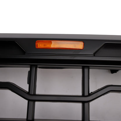 2024-2026 Ford F150 Lariat / King Ranch / Platinum Raptor Style Grille Front Bumper Black Grille W/ LED