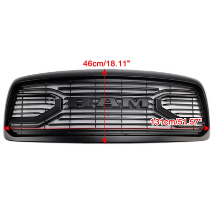 2002-2005 Dodge RAM 1500 Front Bumper Grille Grill Rebel Style