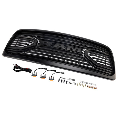 2002-2005 Dodge RAM 1500 Front Bumper Grille Grill Rebel Style