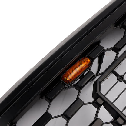 Toyota Sequoia 2019-2021 TRD PRO Grille Front Bumber Black Replacement Grill With Letter & LED
