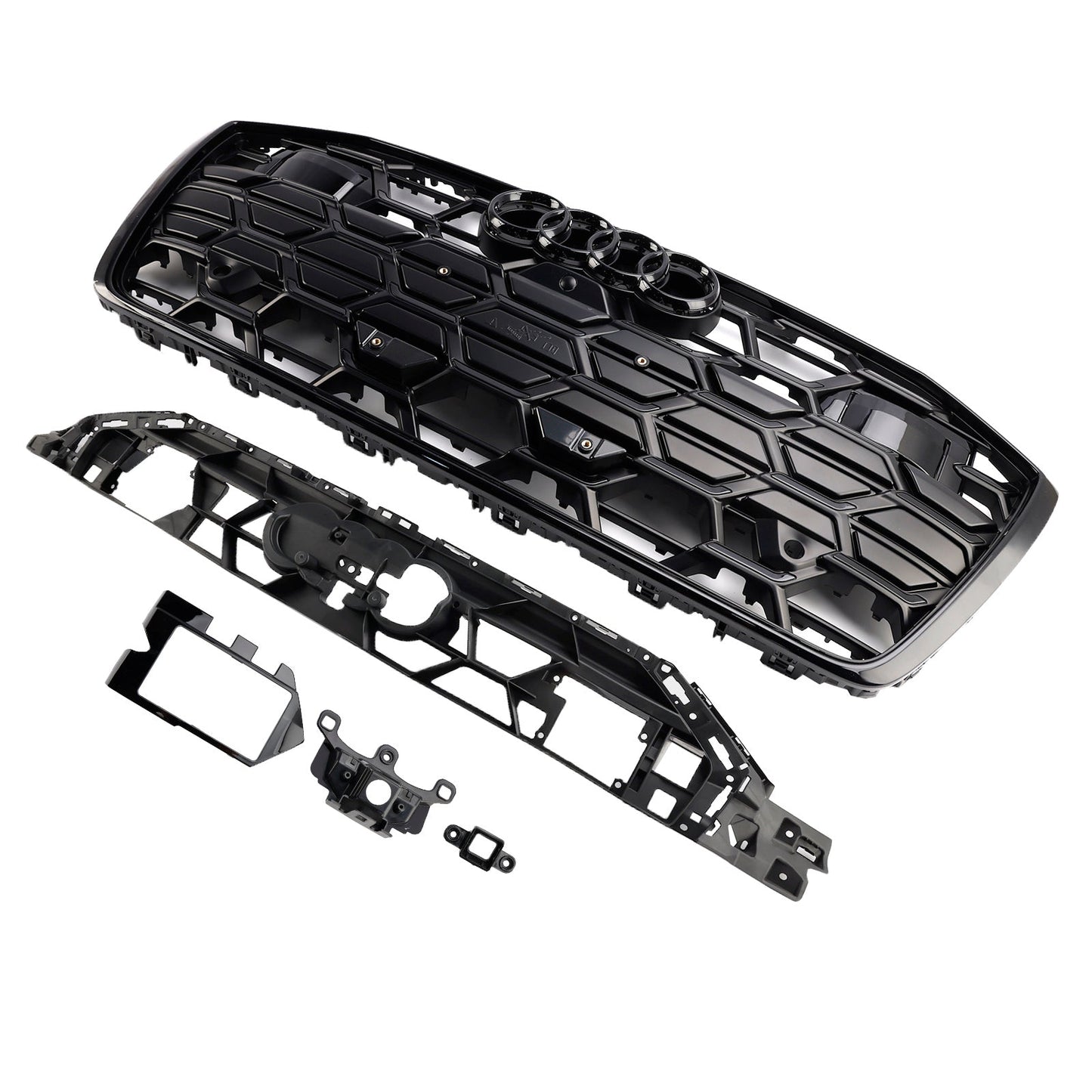 2019-2023 Audi A6 C8 S6 Black 4K0853651T Front Bumper Grille Grill