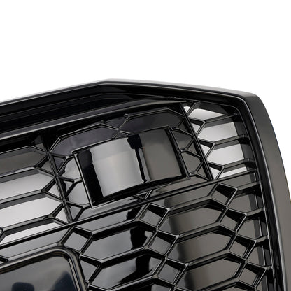 2019-2023 Audi A6 C8 S6 W/ACC RS6 Style Honeycomb Mesh Front Grill Grille