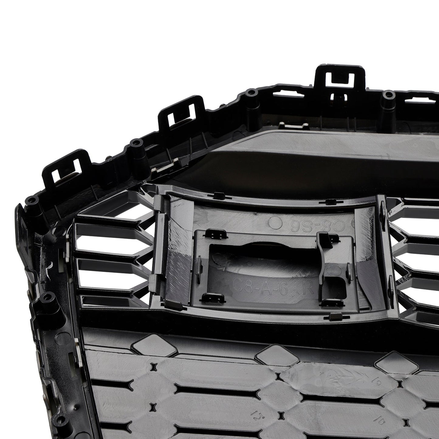 2019-2023 Audi A6 C8 S6 W/ACC RS6 Style Honeycomb Mesh Front Grill Grille