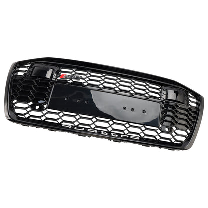 2019-2023 Audi A6 C8 S6 W/ACC RS6 Style Honeycomb Mesh Front Grill Grille