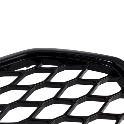 2016-2018 Audi A6 S6 C7 RS6 Style Front Honeycomb Mesh Grille Grill Black