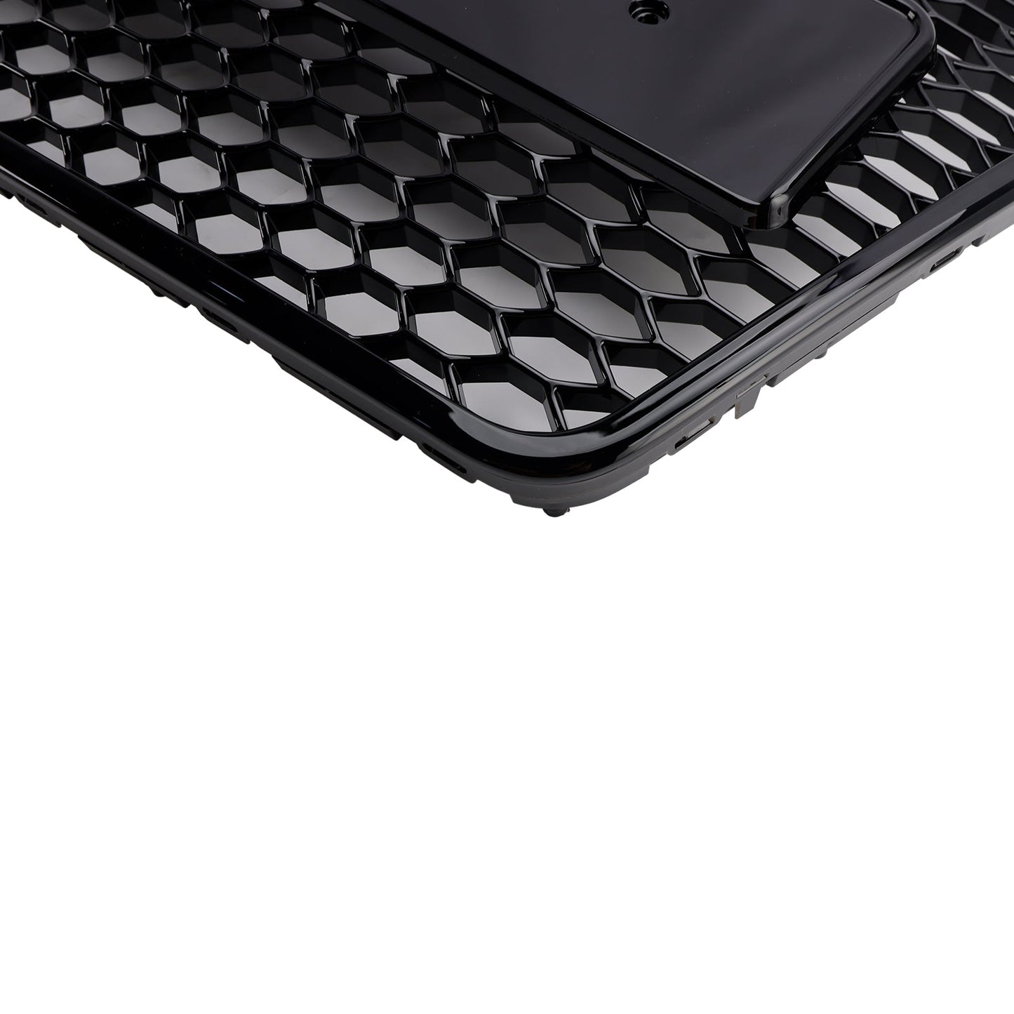 2008-2011 Audi A6 C6 Black Front Honeycomb Bumper Grill Grille Facelift