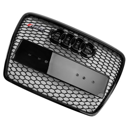 2008 2009 2010 2011 Audi A6 /S6 /A6 Sline C6 RS Honeycomb Front Grill Air Intake Radiator Mesh Bumper Grille