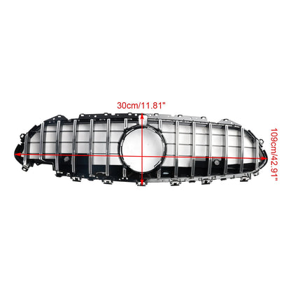 2018-2024 Mercedes Benz CLS-Class C257 GT Style Grille Front Bumper Chrome Replacement Grill