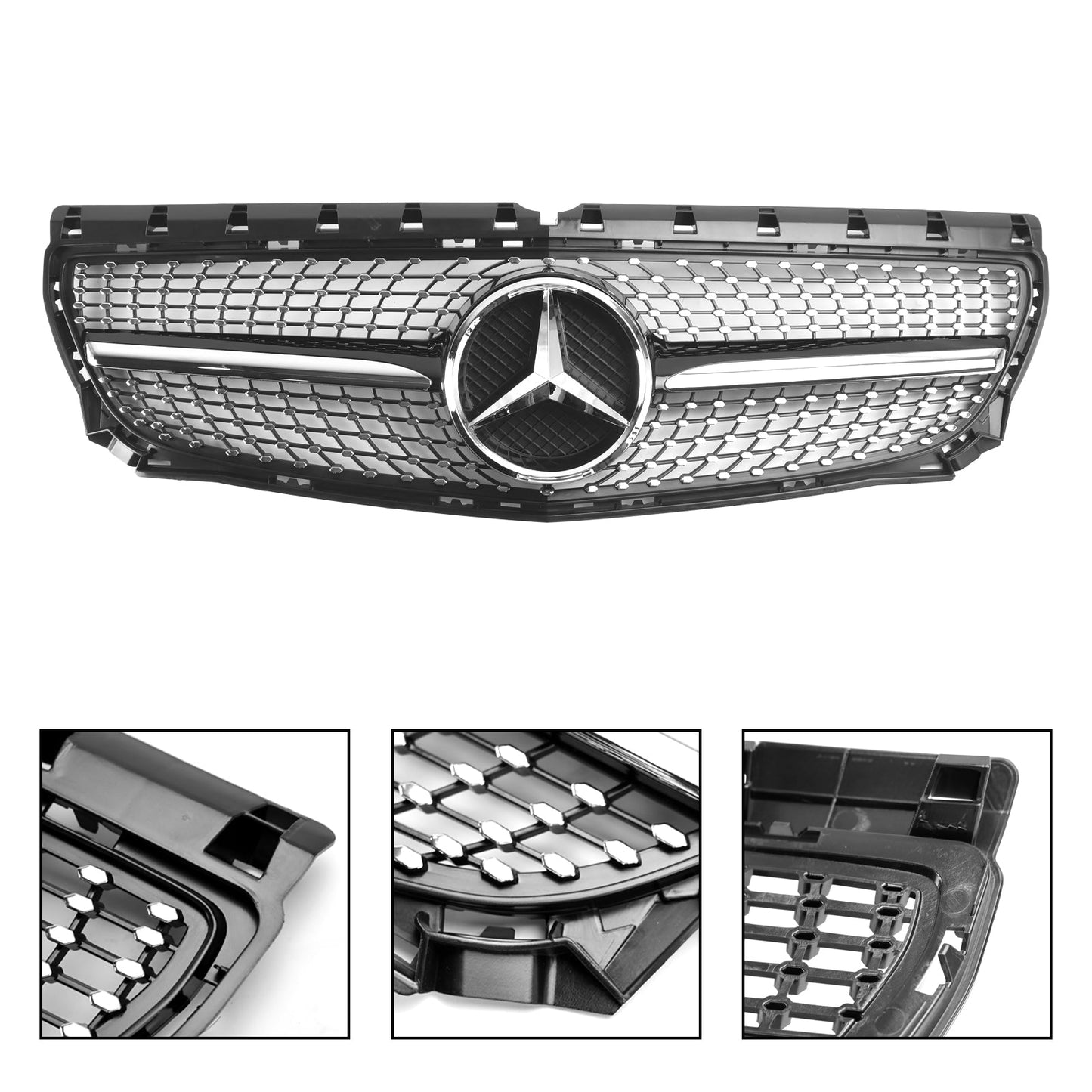 2011-2014 Mercedes Benz B-Class W246 B180 B200 B250 Pre-Facelift Front Bumper Grill Replacement Grille