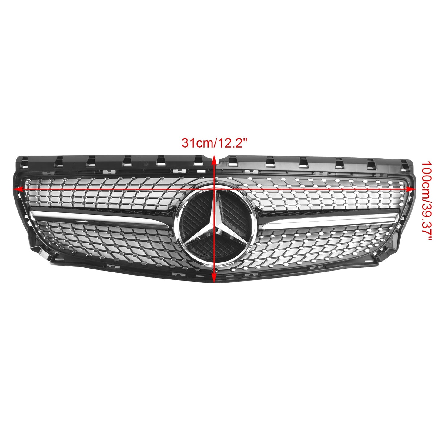 2011-2014 Mercedes Benz B-Class W246 B180 B200 B250 Pre-Facelift Front Bumper Grill Replacement Grille