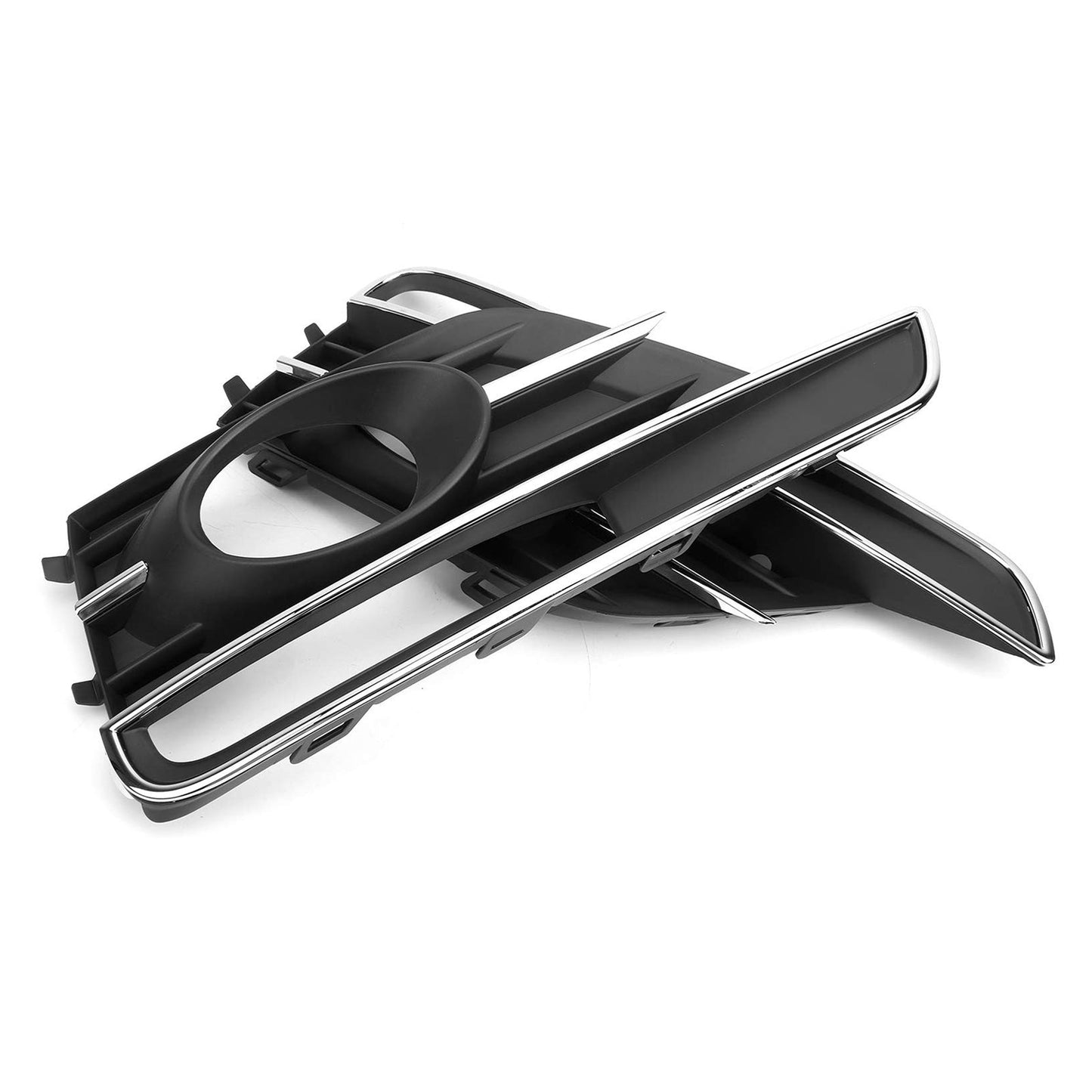 2016-2019 VW Beetle Pair Front Bumper Fog Light Grill Cover Bezel 5C5854661K 5C5854662J