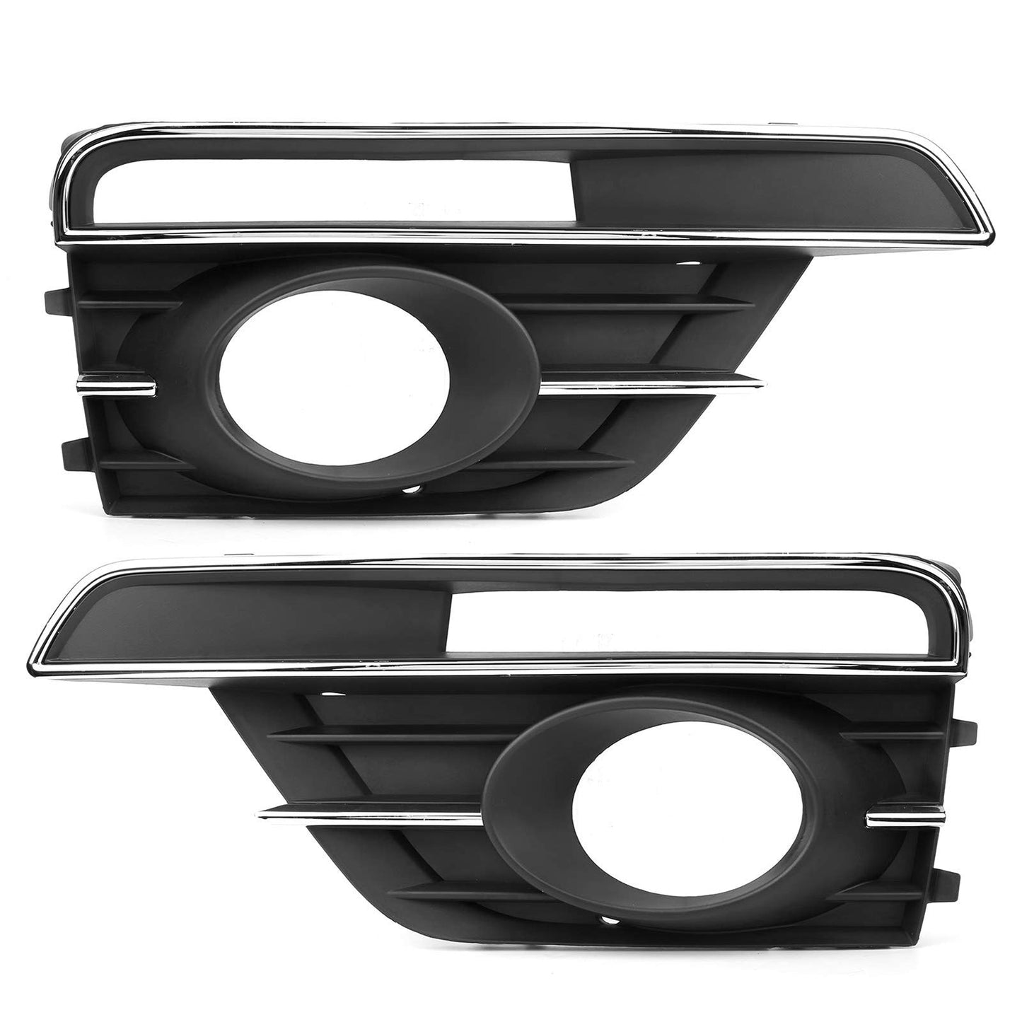 2016-2019 VW Beetle Pair Front Bumper Fog Light Grill Cover Bezel 5C5854661K 5C5854662J