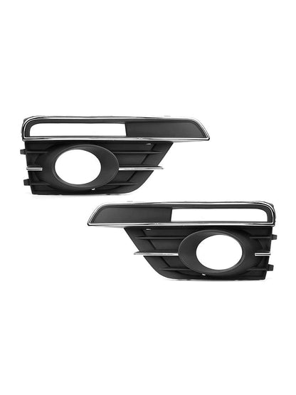 2016-2019 VW Beetle Pair 5C5854661K 5C5854662J Front Bumper Fog Light Grill Cover Bezel