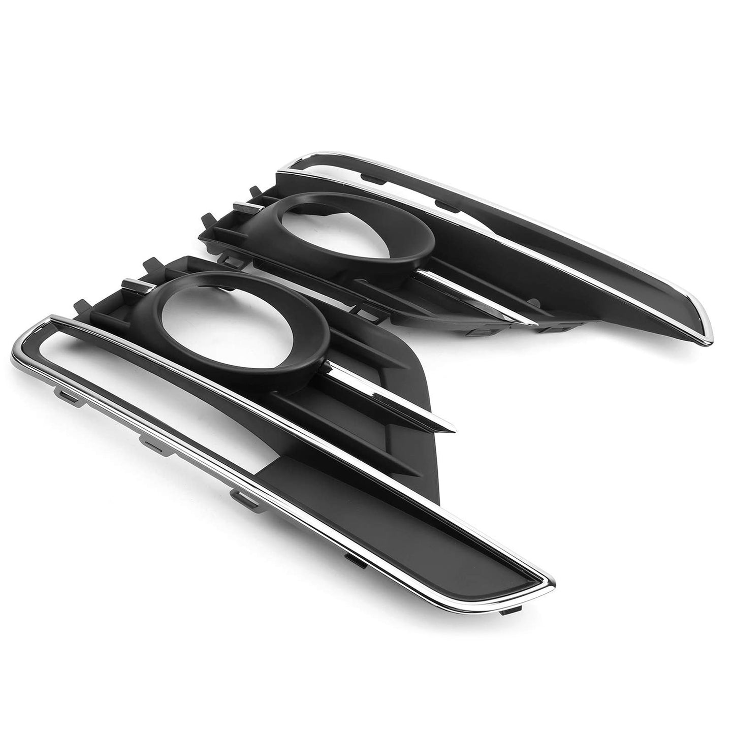 2016-2019 VW Beetle Pair Front Bumper Fog Light Grill Cover Bezel 5C5854661K 5C5854662J