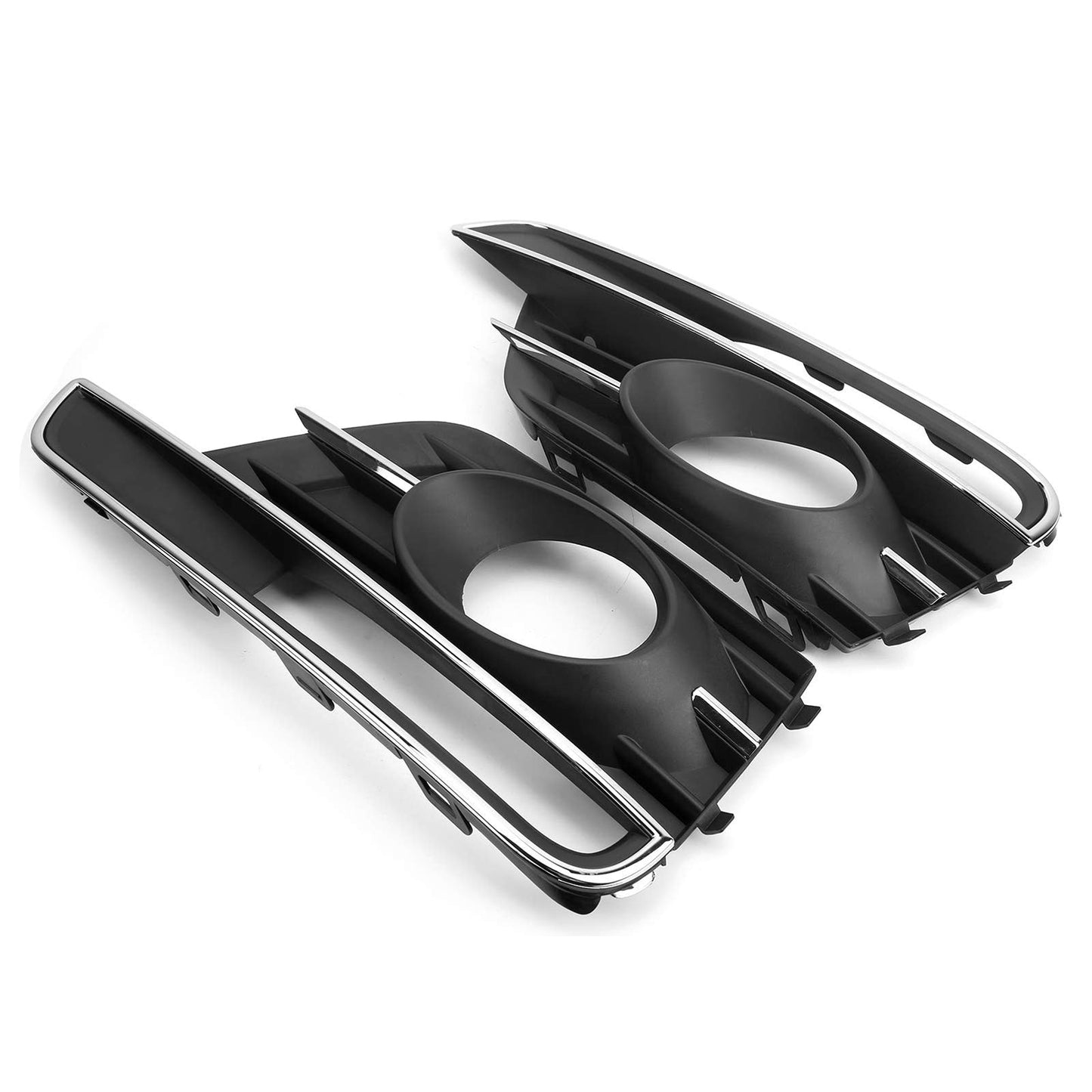 2016-2019 VW Beetle Pair Front Bumper Fog Light Grill Cover Bezel 5C5854661K 5C5854662J